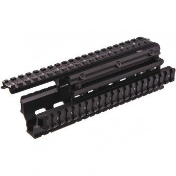 Кронштейн-цевье (квадрейл) LEAPERS UTG на Сайга-12 (охот. вариант) Кронштейн-цевье (квадрейл) LEAPERS UTG на Сайга-12 (охот. вариант)