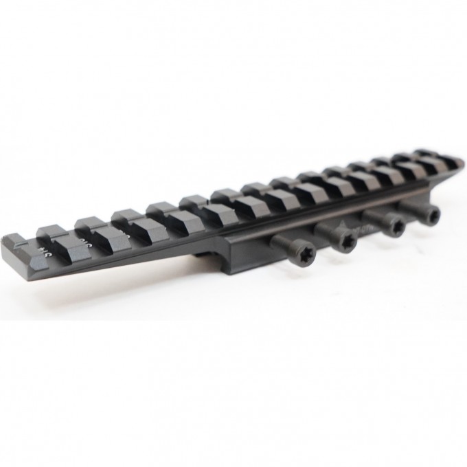 Кронштейн LEAPERS UTG WEAVER 14 слотов, для призмы 11мм с вынос () MNT-DTW145 Кронштейн LEAPERS UTG WEAVER 14 слотов, для призмы 11мм с вынос () MNT-DTW145