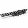 Кронштейн LEAPERS UTG WEAVER 14 слотов, для призмы 11мм с вынос () MNT-DTW145