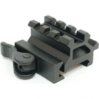 Кронштейн LEAPERS UTG WEAVER на Weaver, б/съем, 2 площадки по 3 слота под 45°, дл.40мм (MAD0340) Кронштейн LEAPERS UTG WEAVER на Weaver, б/съем, 2 площадки по 3 слота под 45°, дл.40мм (MAD0340)