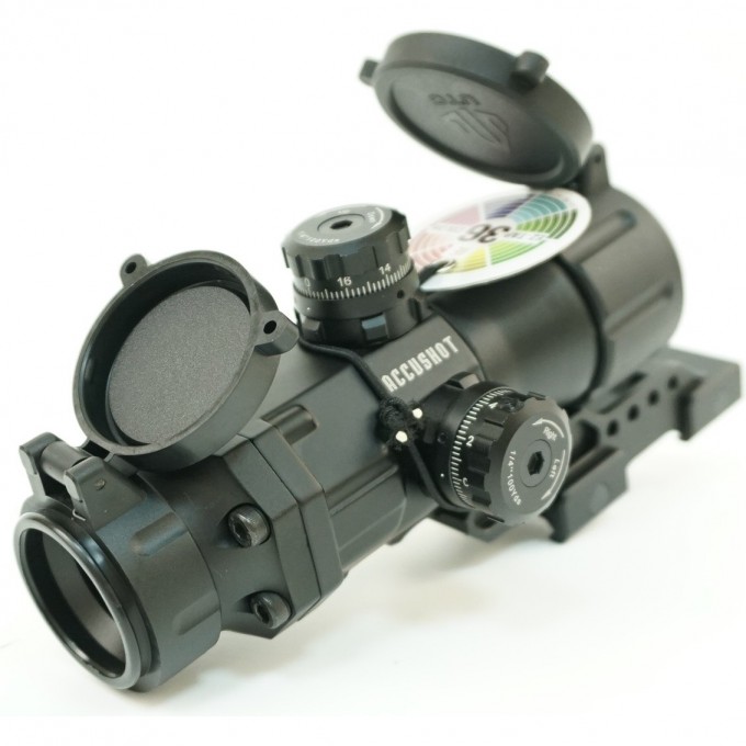 Оптический прицел LEAPERS UTG 4x32 Prism T4 CQB , гравировка MilDot SCP-T4IEMDQ Оптический прицел LEAPERS UTG 4x32 Prism T4 CQB , гравировка MilDot SCP-T4IEMDQ